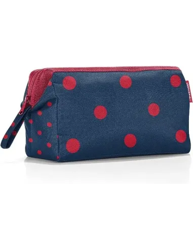 TRAVELCOSMETIC MIXED DOTS RED